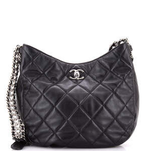 Chanel Chain Rows Hobo Quilted Lambskin #251857C48B